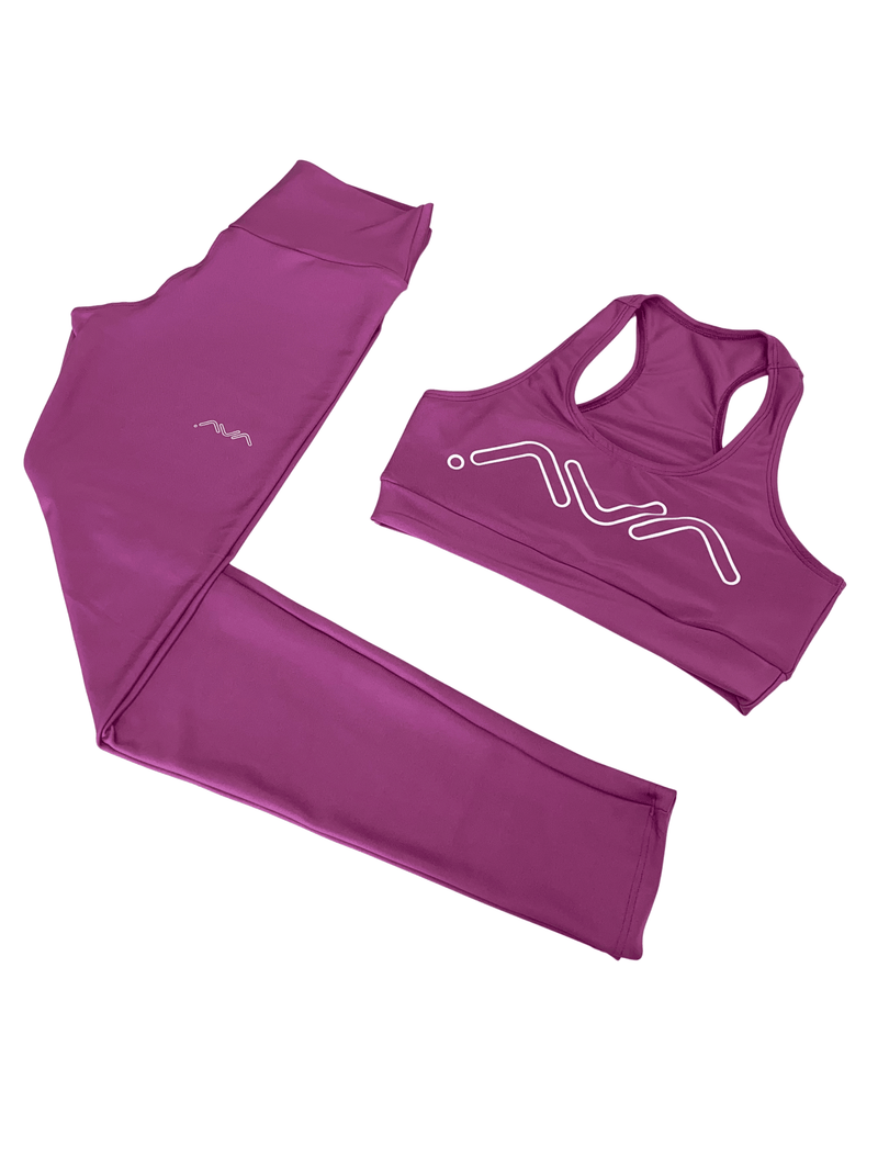 Conjunto Feminino Academia Top e Legging Fitness Originais