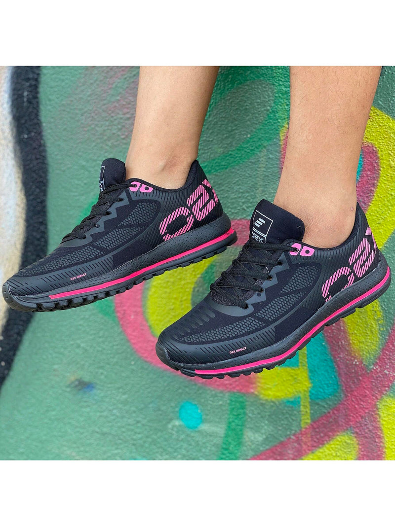 Tenis Feminino O2X Impact Leve Caminhada Corrida Academia