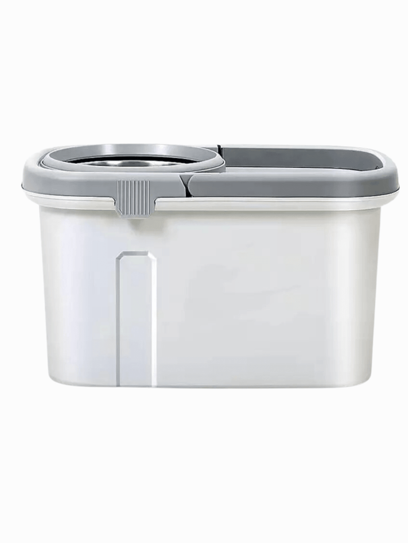 Mop Esfregão 13 Litros Giratório Balde Com Reservatorio Rodo De limpeza 360° 13 Litros Base Flexível 360º inox