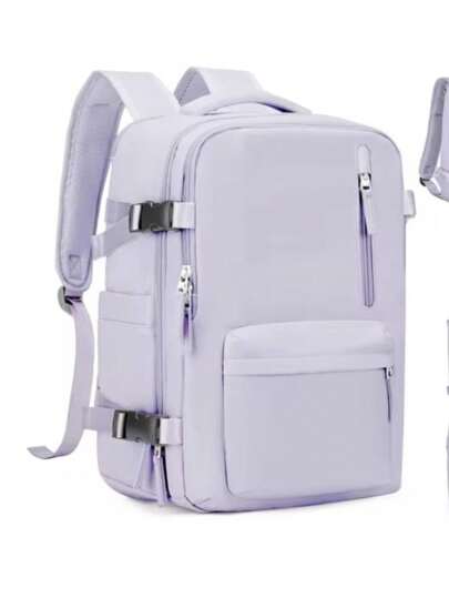 Mochila de Esportes ao Ar Livre, Casual, Carregamento USB, Laptop, Escolar