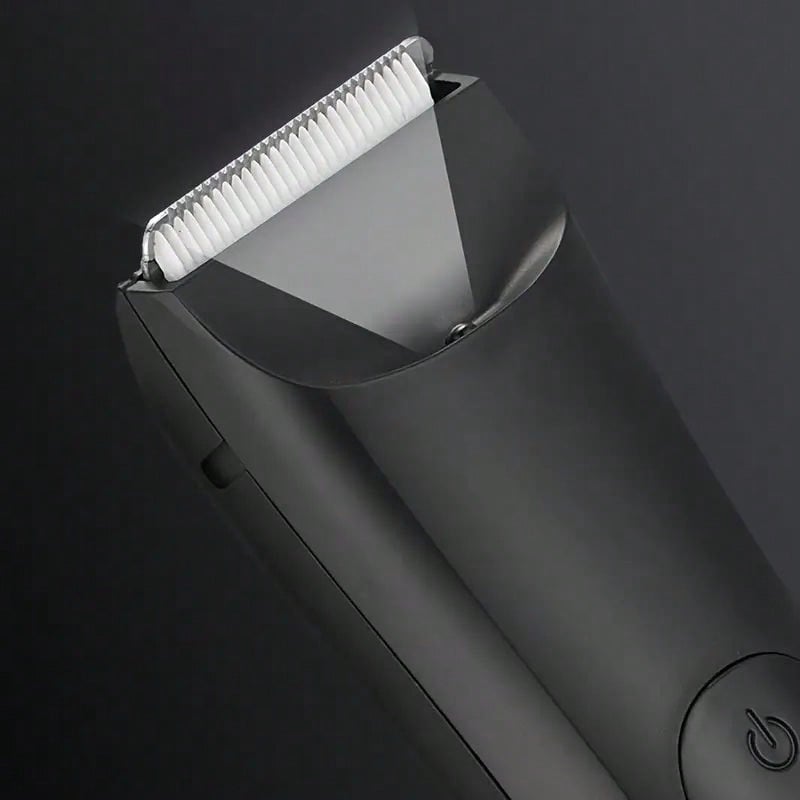 Aparador de Cabelo Corporal Elétrico Unissex, Kit de Grooming Recarregável e Sem Fio com Lâmina de Cerâmica, Visor LED, para Remoção de Cabelo de Homens e Mulheres, Grooming de Corpo Inteiro