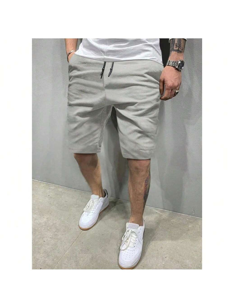 Bermuda Sarja Shorts Masculina Alta Qualidade Verão Masculino Top tendecia