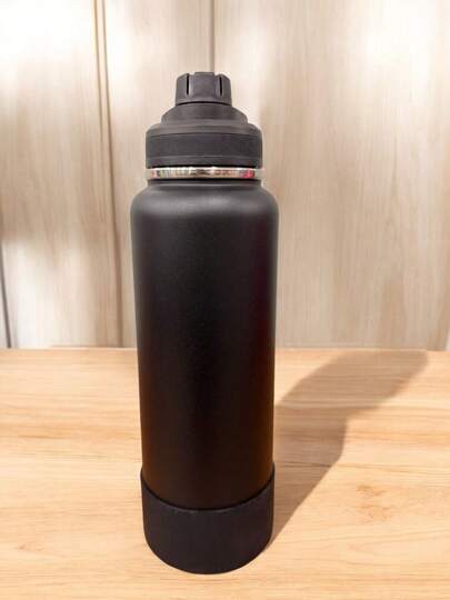 Garrafa Termica Com Protetor de Silicone 1200ML Dia a Dia Faculdade Trabalho