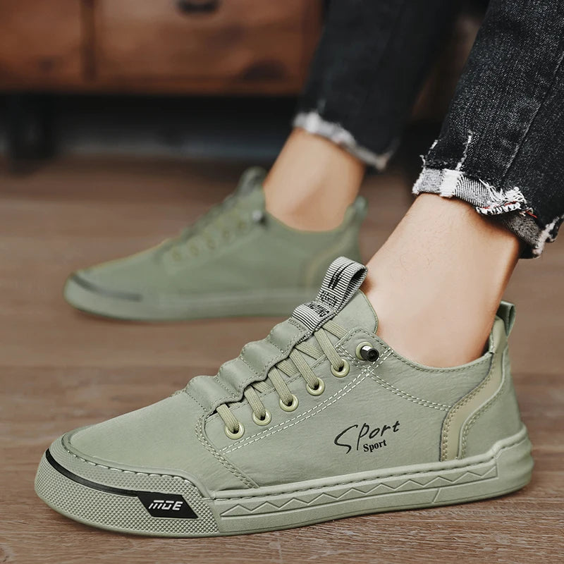 Sapatos Masculino, Casuais, Leves, Rasos Para Caminhada