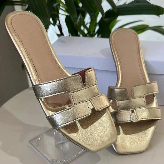 Sandália H Feminina casual rasteira verão