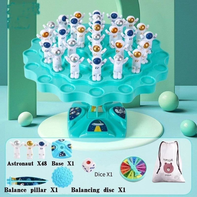 Super Jogo Astronalta, Árvore equilibrada, Jogo para toda a família, Brinquedo Educativo