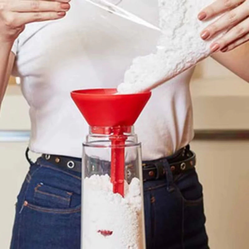 Tapioqueira Peneira Polvilhador - Armazena Tapioca Beiju Tapioca Farinha Cozinha Utensilio